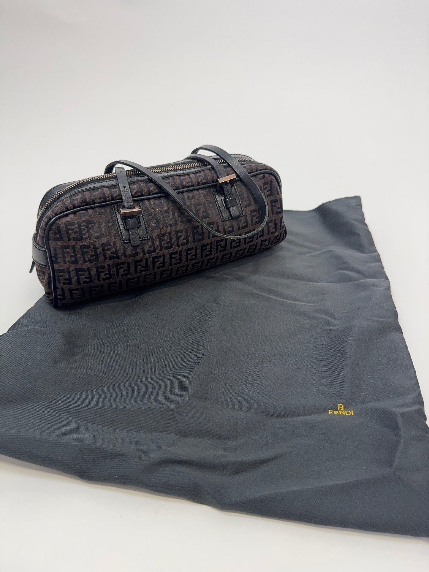 Fendi Zucchino Vintage East West Bag