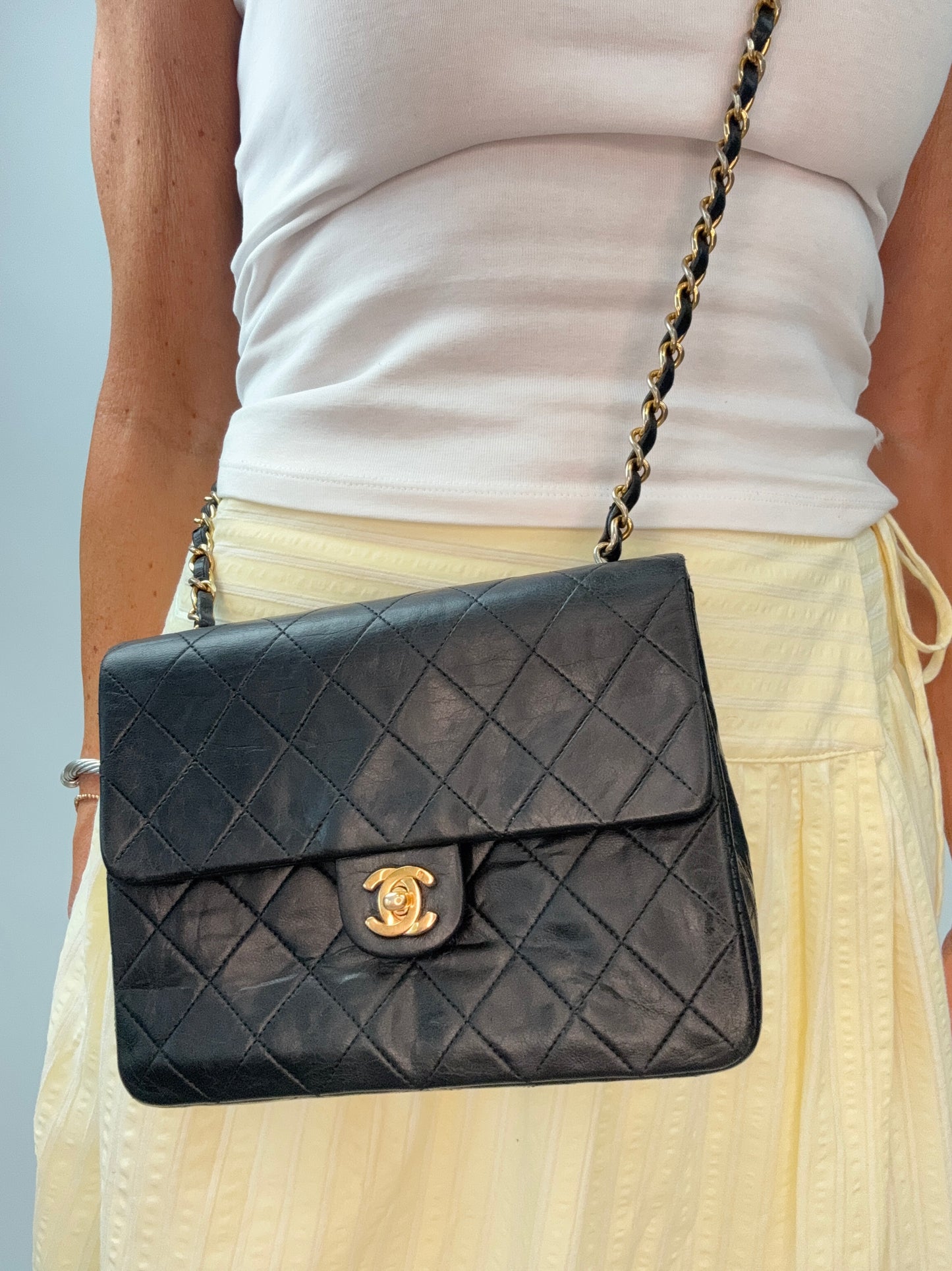 Chanel Vintage Classic Small Single Flap