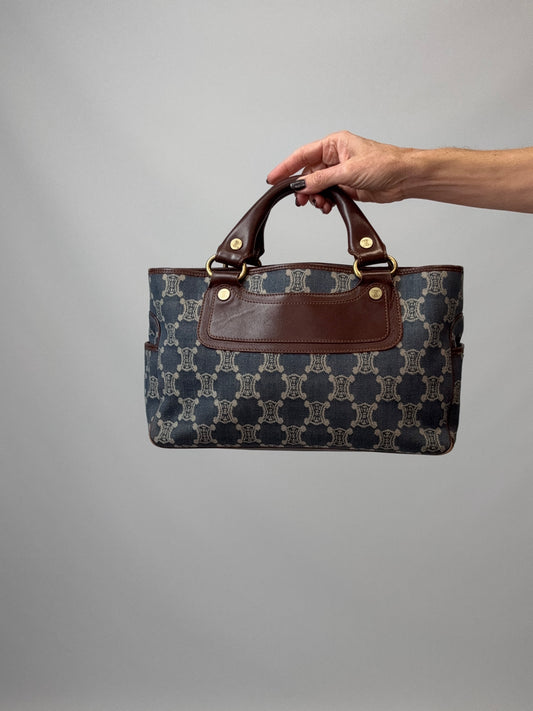 Celine Vintage Denim Boogie Bag