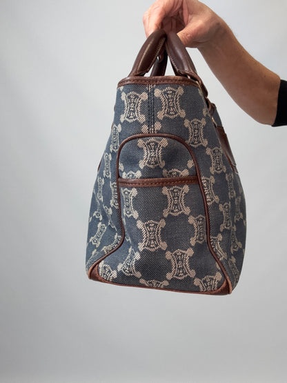 Celine Vintage Denim Boogie Bag