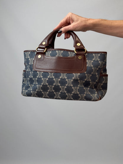 Celine Vintage Denim Boogie Bag