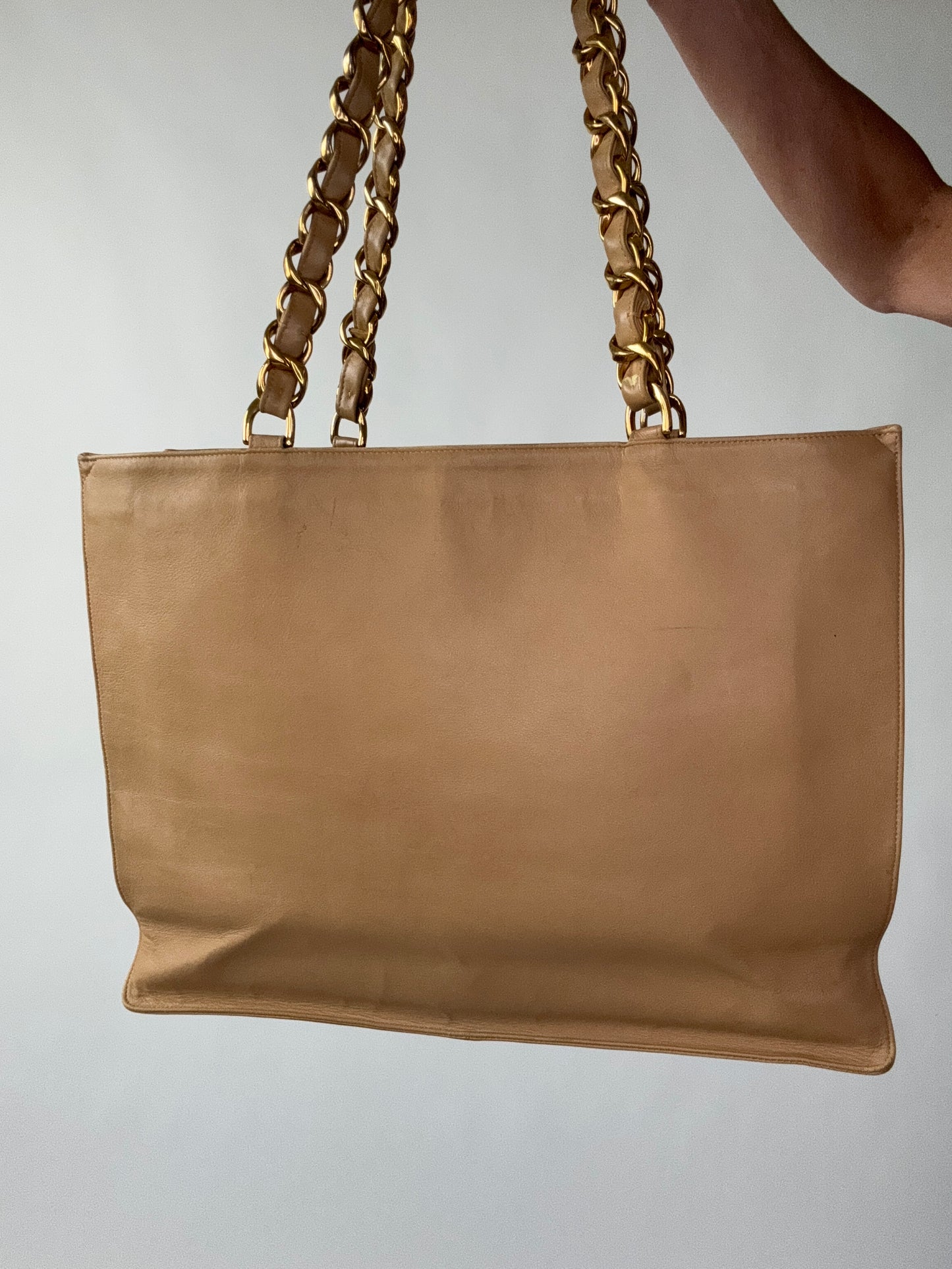 Chanel Chunky Chain Deca Tote