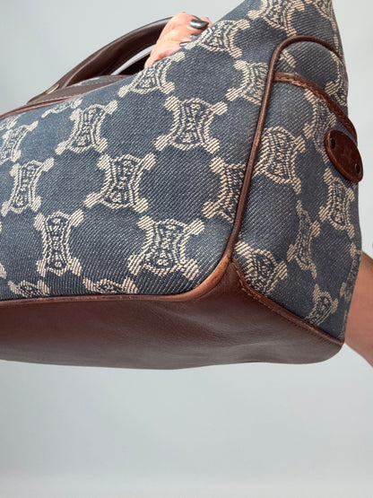 Celine Vintage Denim Boogie Bag