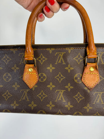 Louis Vuitton Triangle Sac Rare Monogram East to West Bag