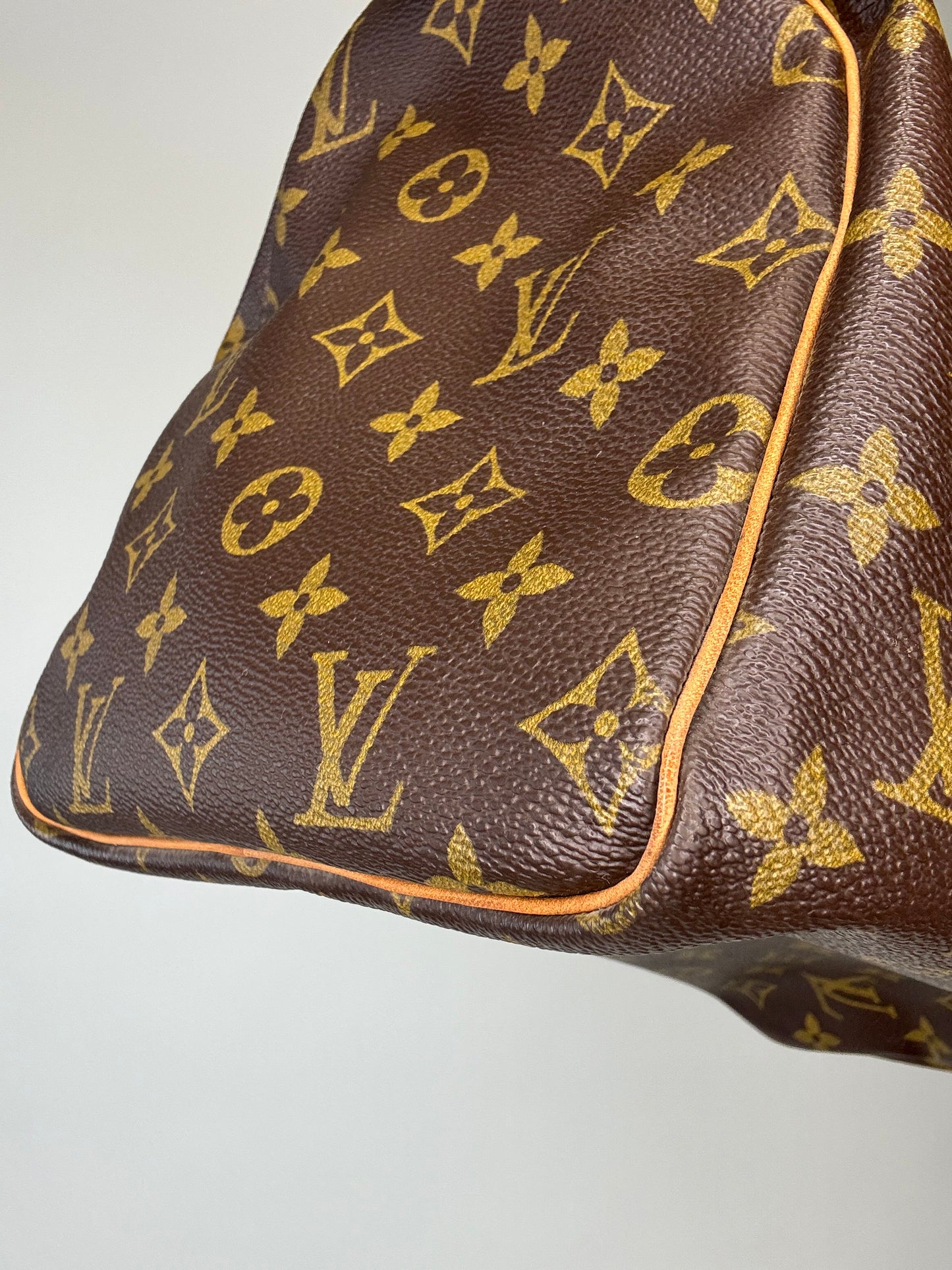 Louis Vuitton Monogram Vintage Speedy 30 With Lock