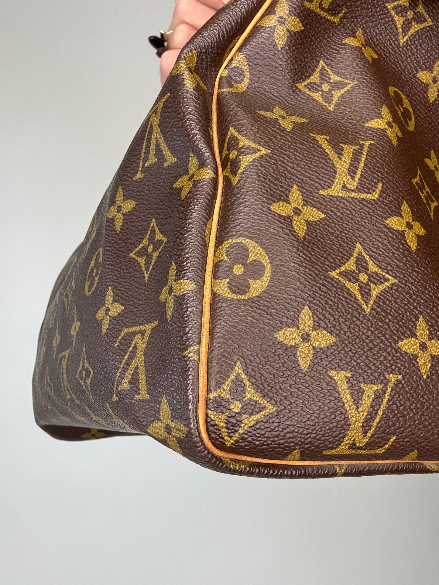 Louis Vuitton Monogram Vintage Speedy 30 With Lock