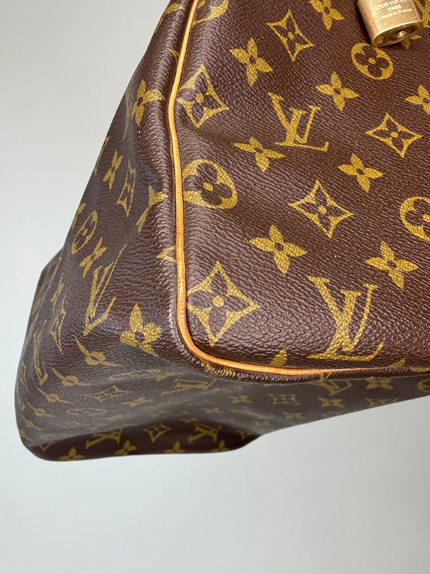 Louis Vuitton Monogram Vintage Speedy 30 With Lock