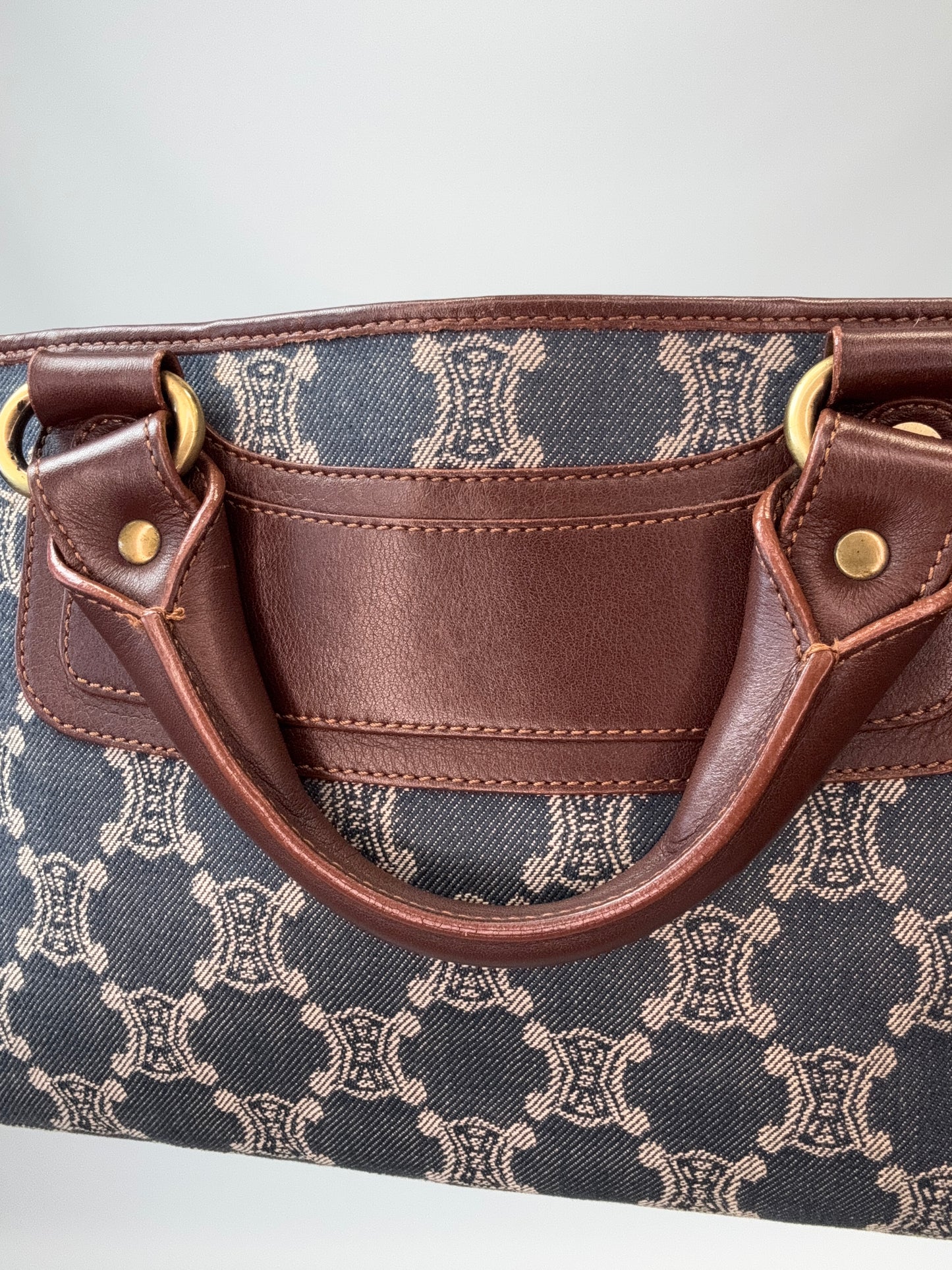 Celine Vintage Denim Boogie Bag