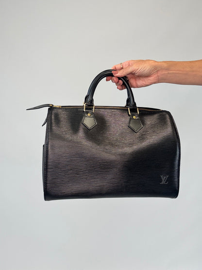 Louis Vuitton Epi Speedy 30 - Black