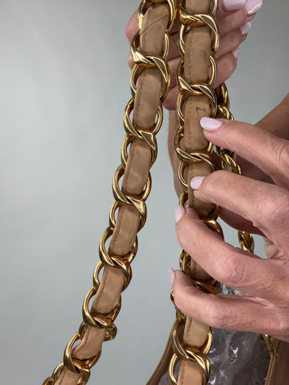 Chanel Chunky Chain Deca Tote