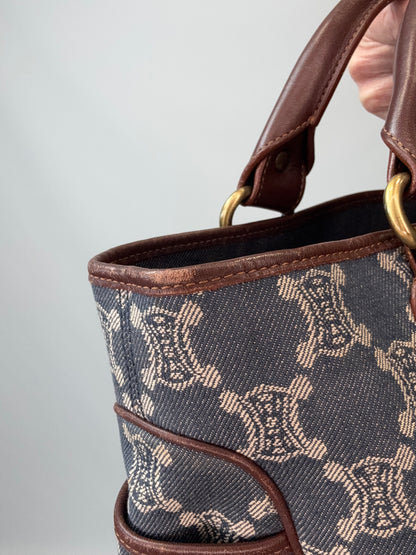 Celine Vintage Denim Boogie Bag