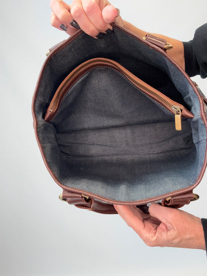 Celine Vintage Denim Boogie Bag