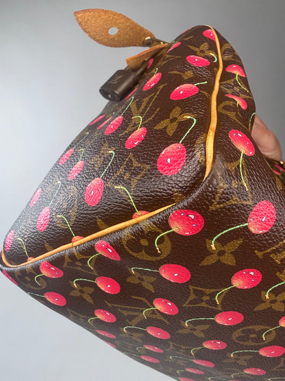 Louis Vuitton Takashi Murakami Cherry Speedy 25