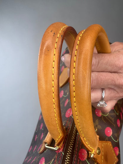 Louis Vuitton Takashi Murakami Cherry Speedy 25