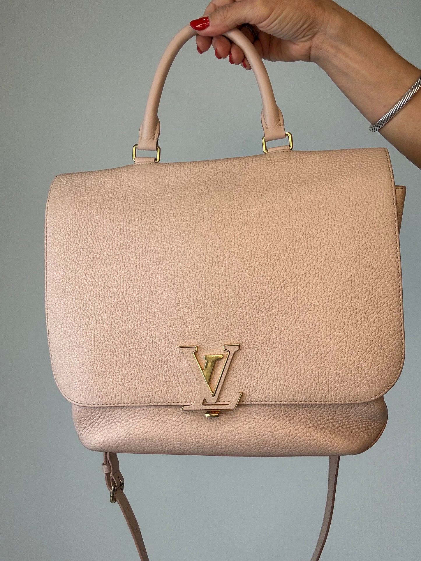 Louis Vuitton Volta Parnassea Petal Taurillon Cowhide Leather