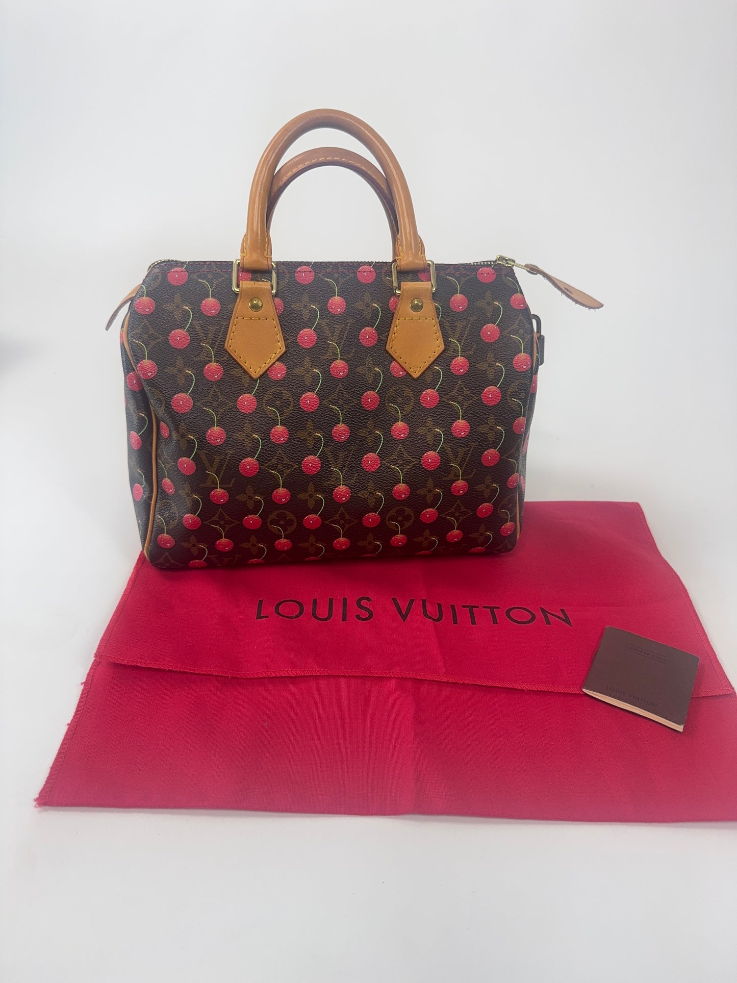 Louis Vuitton Takashi Murakami Cherry Speedy 25