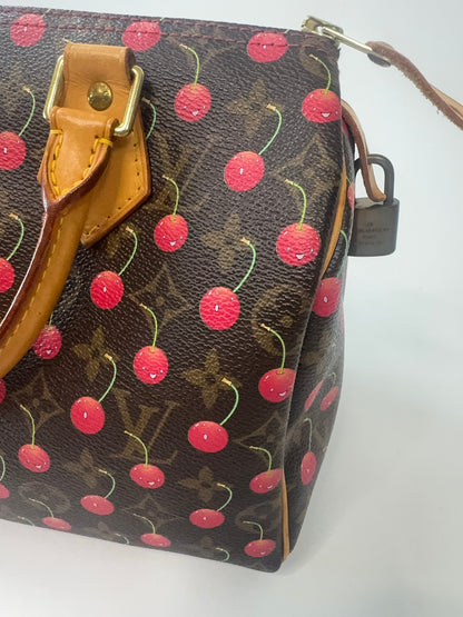 Louis Vuitton Takashi Murakami Cherry Speedy 25