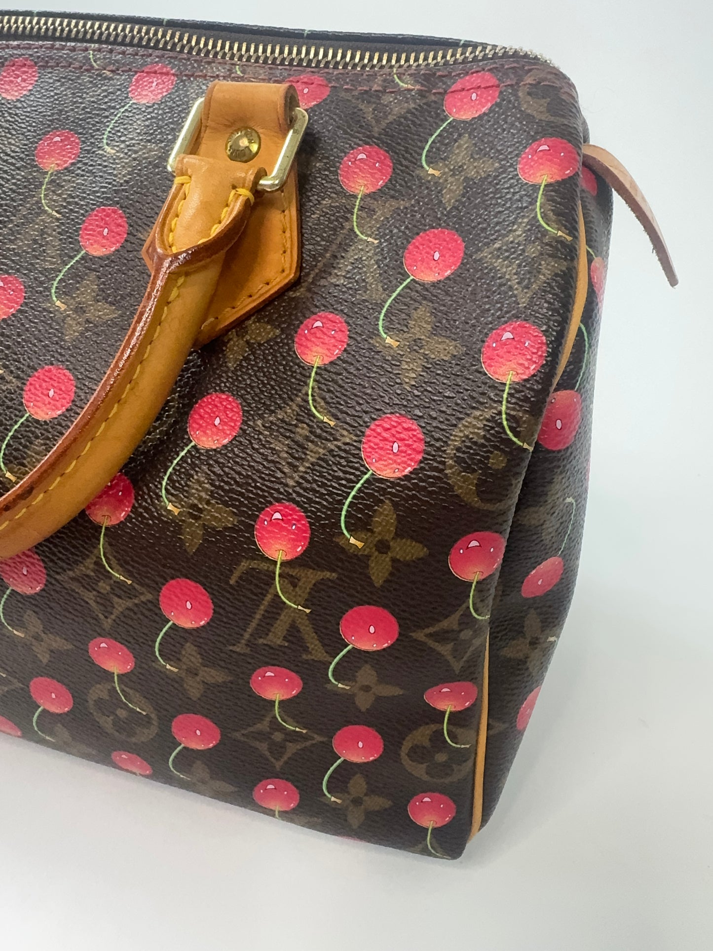Louis Vuitton Takashi Murakami Cherry Speedy 25