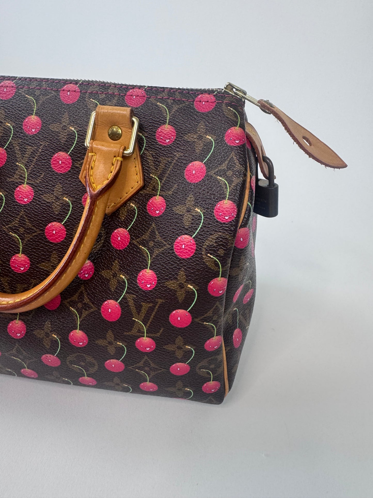 Louis Vuitton Takashi Murakami Cherry Speedy 25