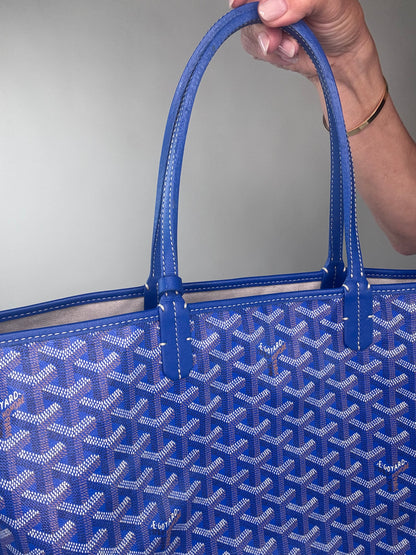 Goyard St Louis PM With Pouch Blue