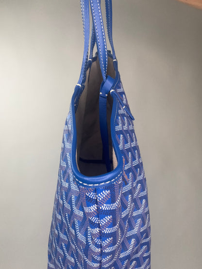 Goyard St Louis PM With Pouch Blue