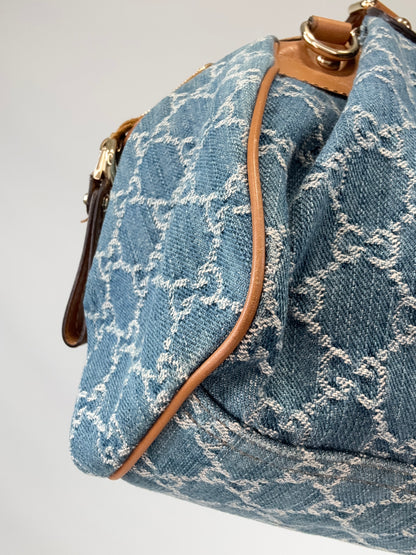Gucci Denim Sukey Two-Way Bag