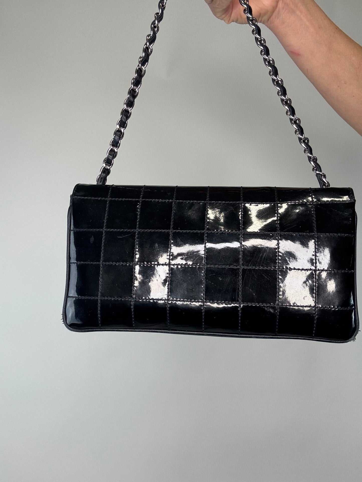 Chanel Rare Vintage Diagonal Flap bag