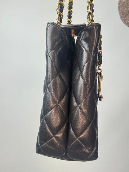 Chanel Vintage CC Charm Tote — 1989