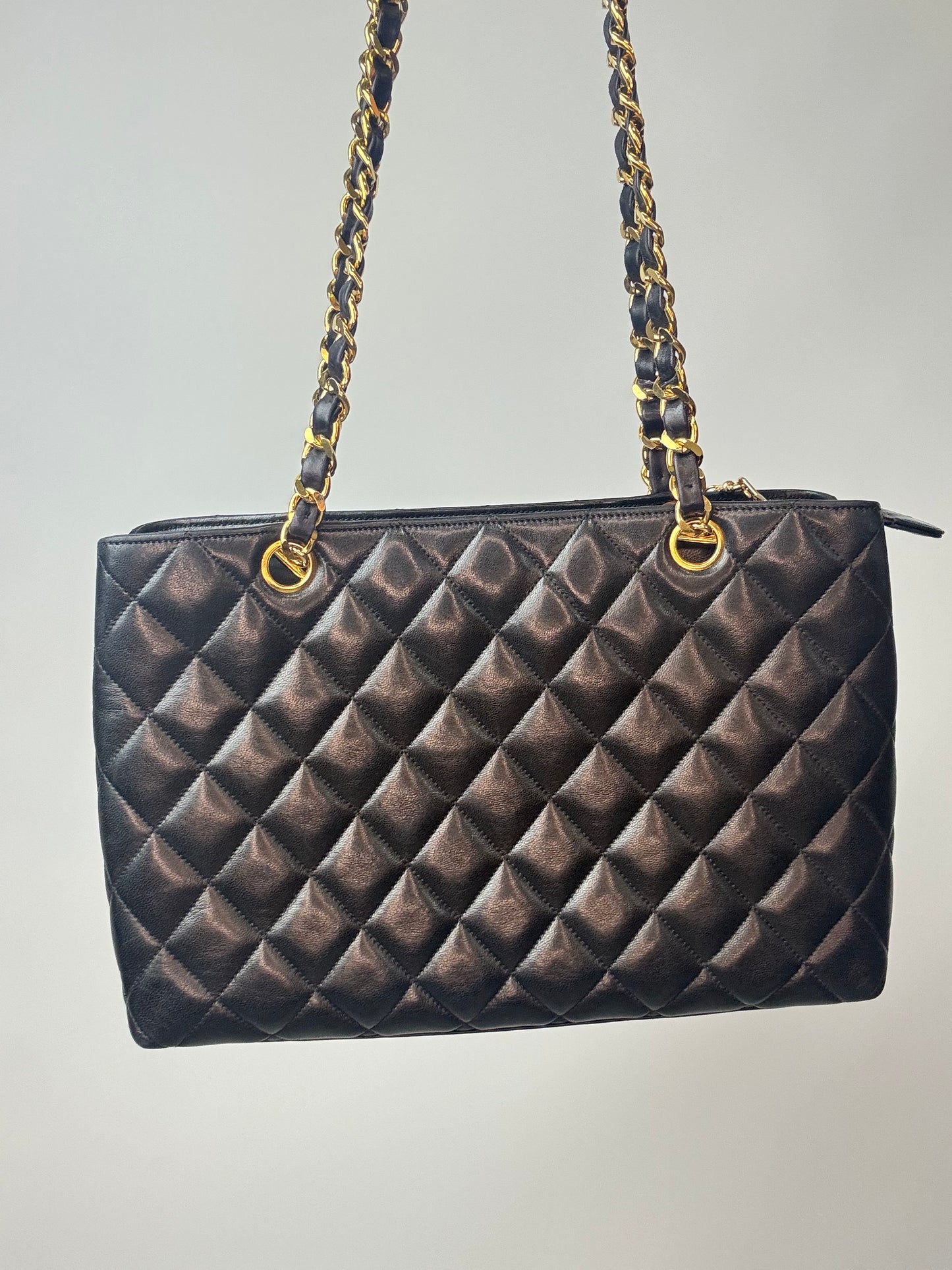 Chanel Vintage CC Charm Tote — 1989