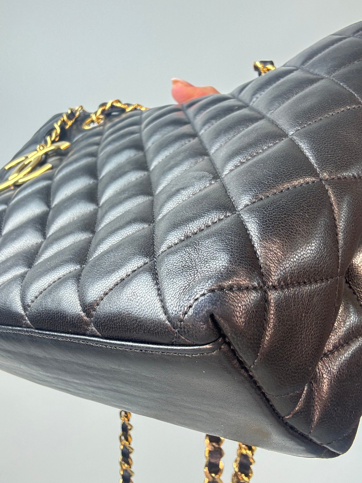 Chanel Vintage CC Charm Tote — 1989