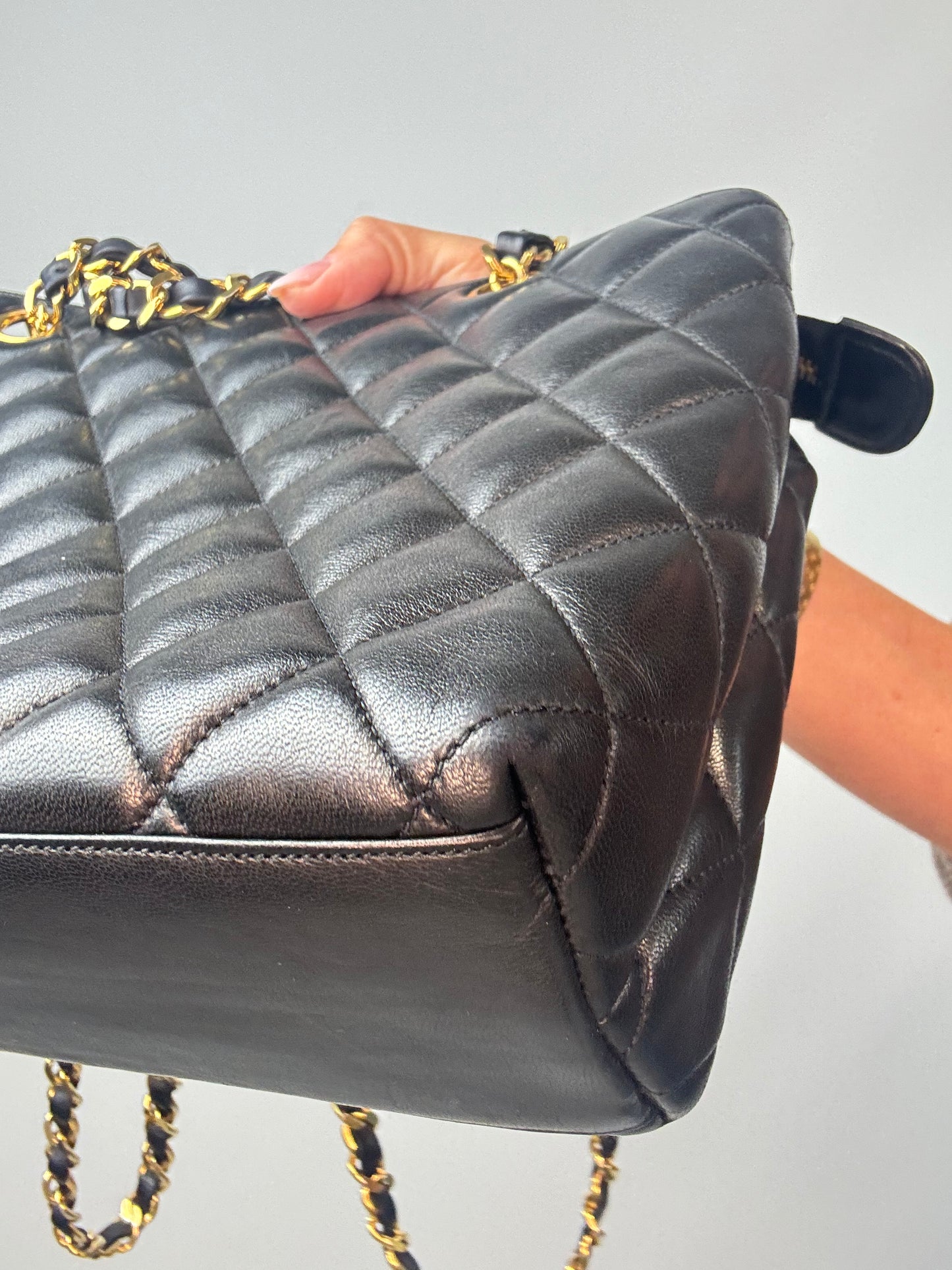 Chanel Vintage CC Charm Tote — 1989