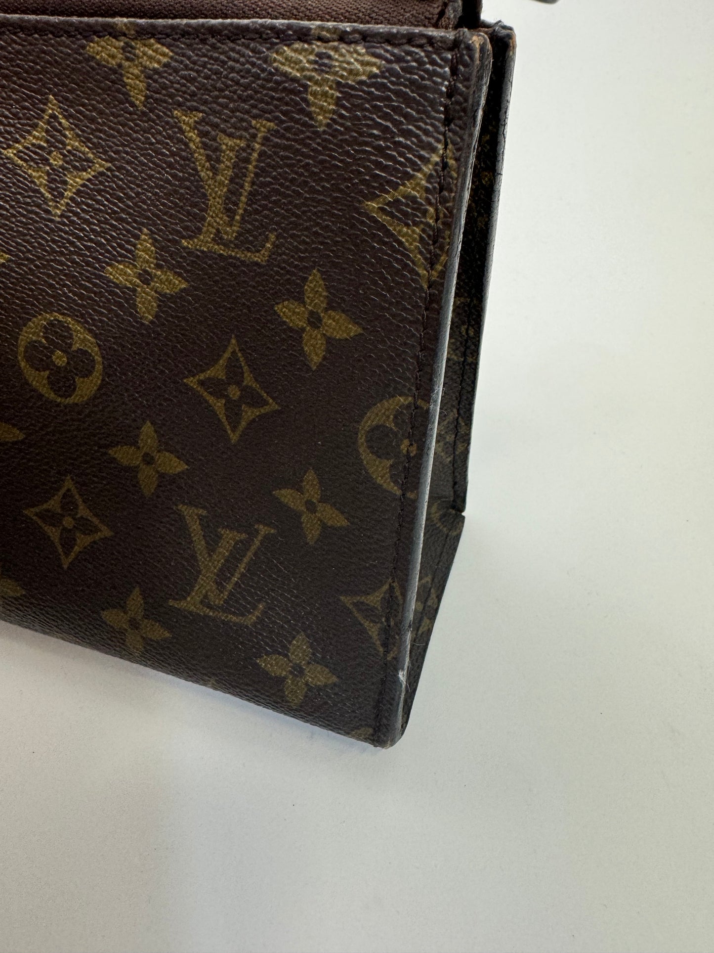 Louis Vuitton Rare Monogram Triangle Sac