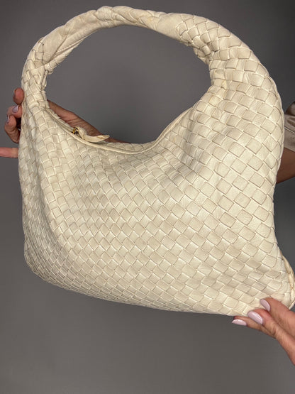 Bottega Veneta Hobo intrecciato Nappa Medium