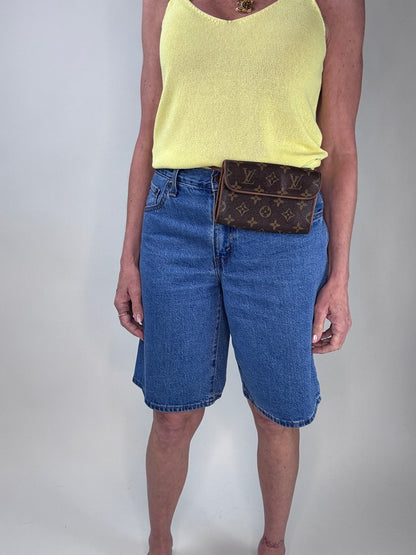 Louis Vuitton Vintage  Monogram Florentine Belt Bag
