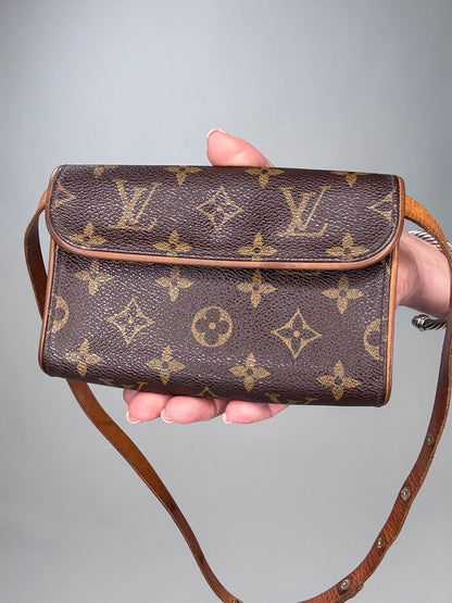 Louis Vuitton Vintage  Monogram Florentine Belt Bag