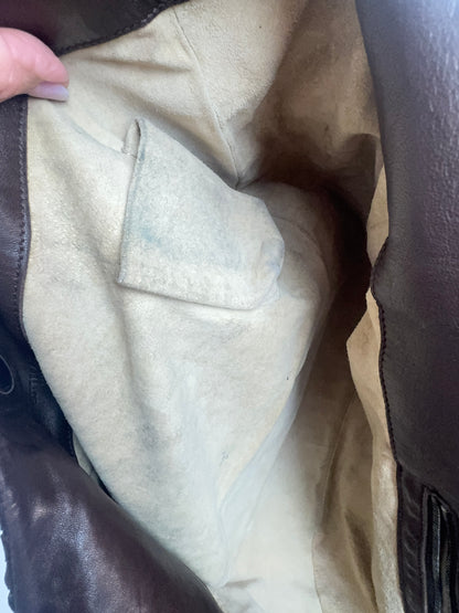 Bottega Veneta Large Intrecciato Campana Hobo — Brown