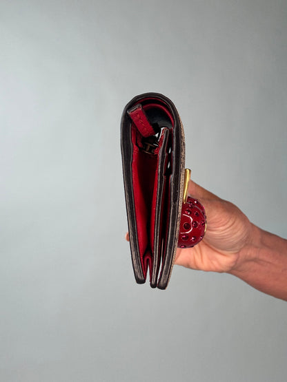 Gucci Supreme Cherry Wallet