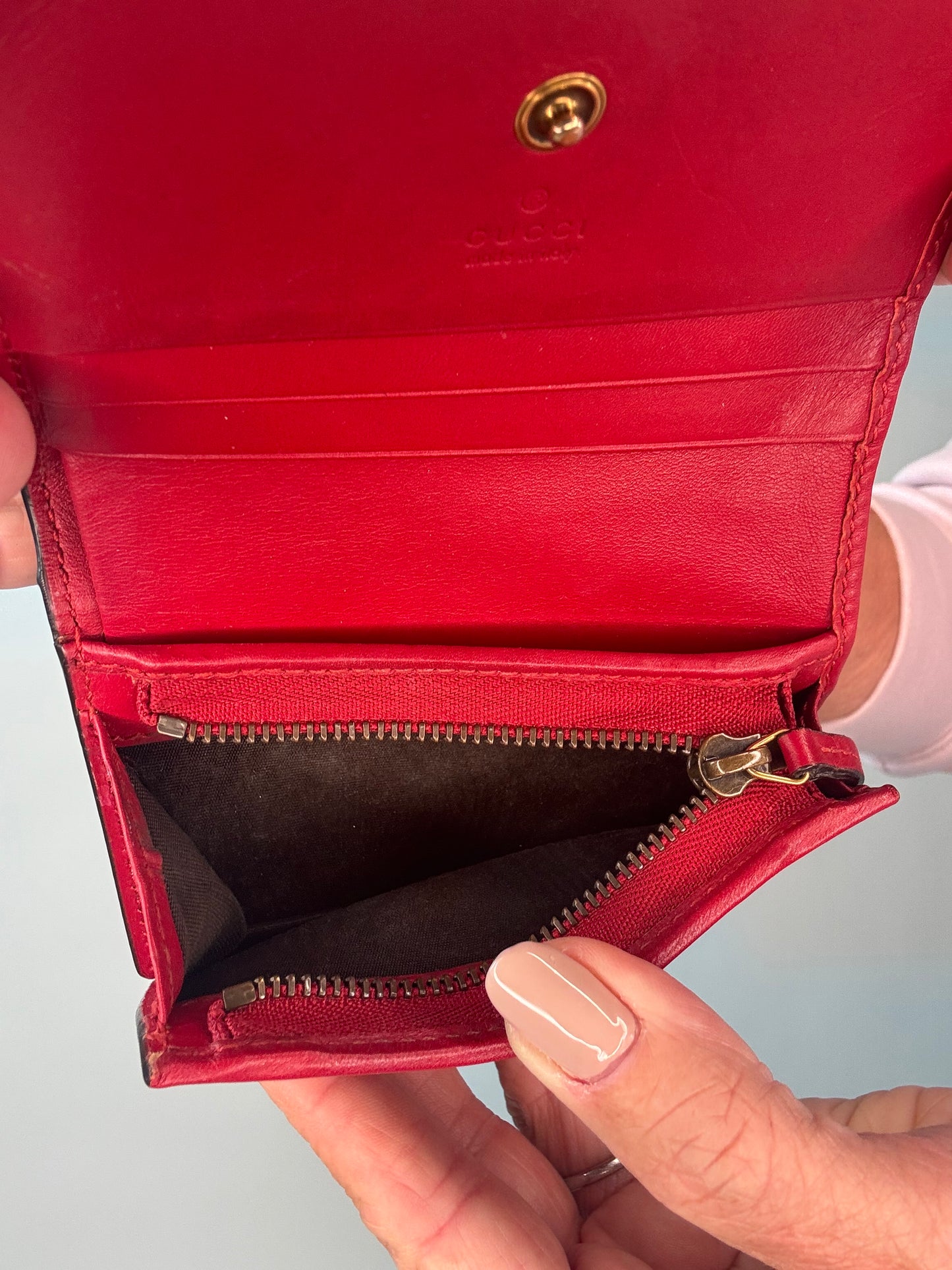Gucci Supreme Cherry Wallet