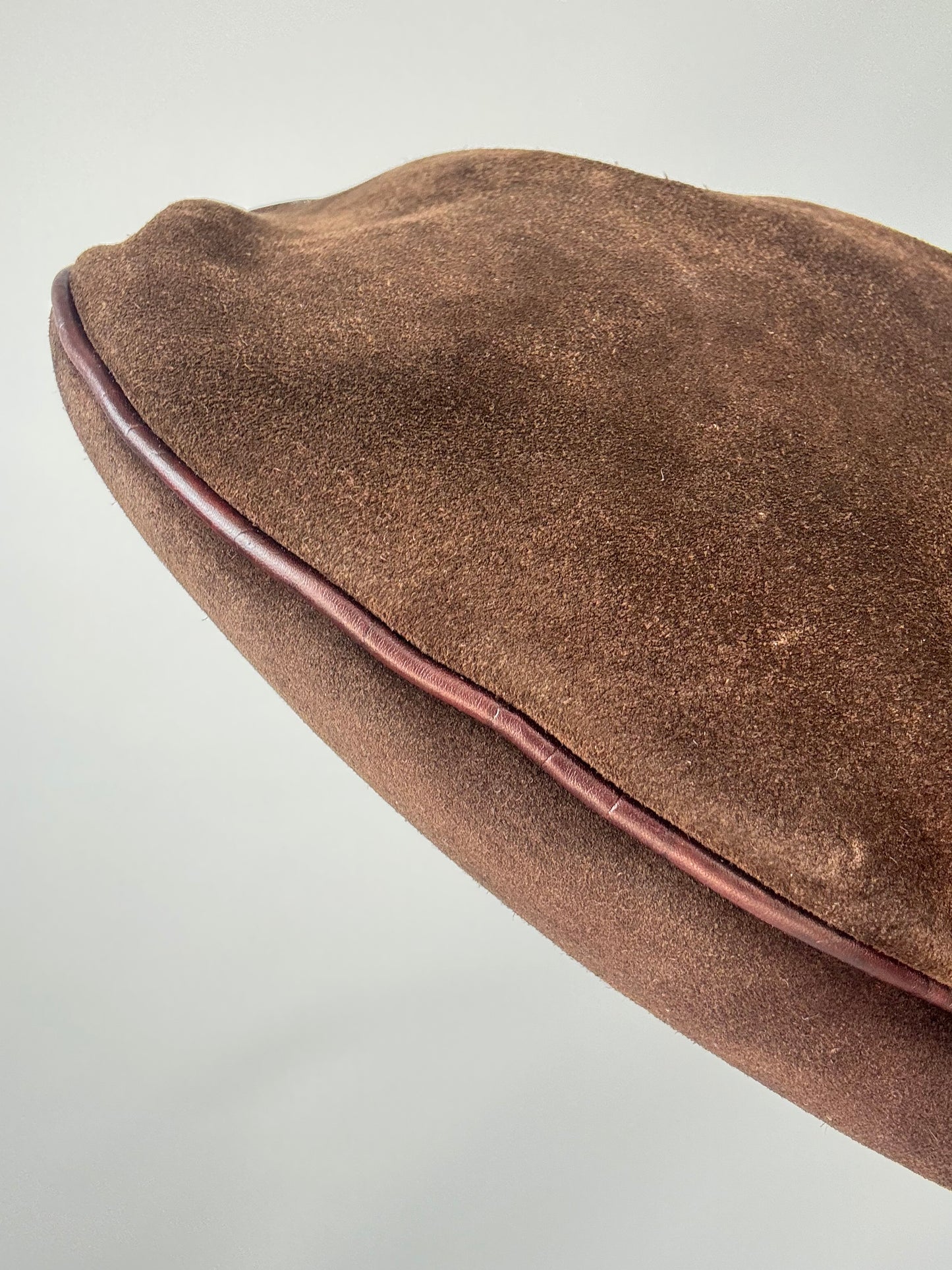 Gucci Horsebit Glam Suede Hobo — Brown