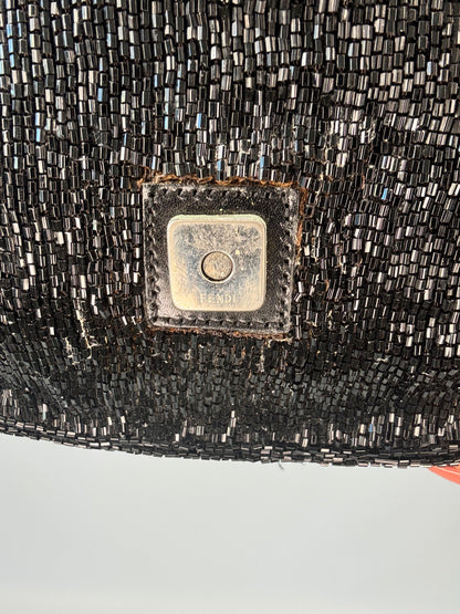 Fendi Beaded Black  Mamma Baguette- Vintage