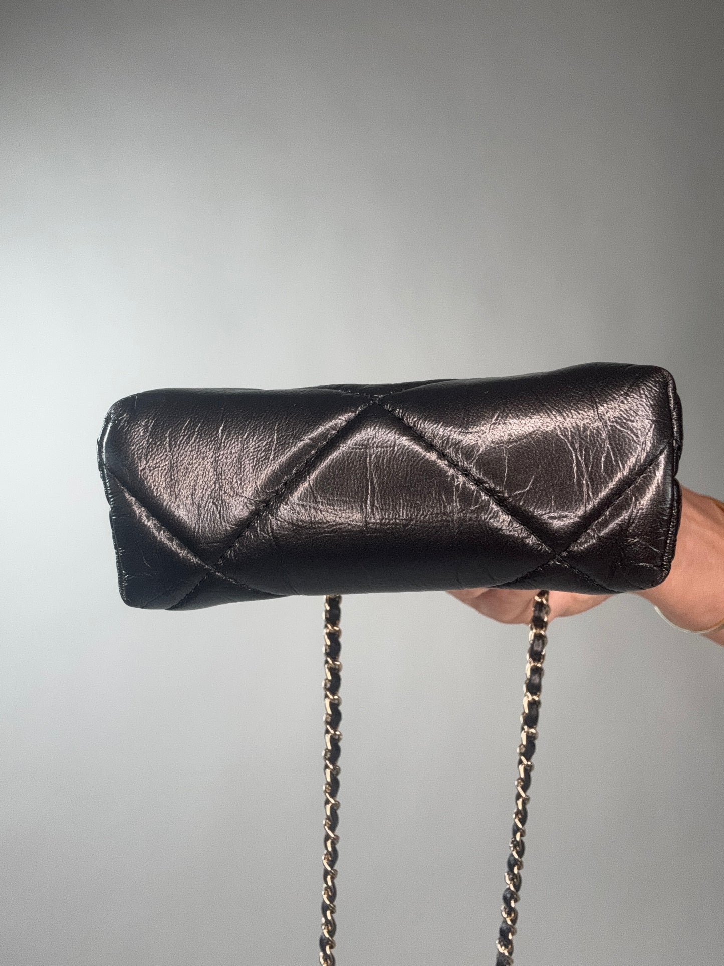 Chanel Kiss Lock Mini Crossbody Bag