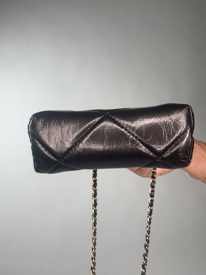 Chanel Kiss Lock Mini Crossbody Bag