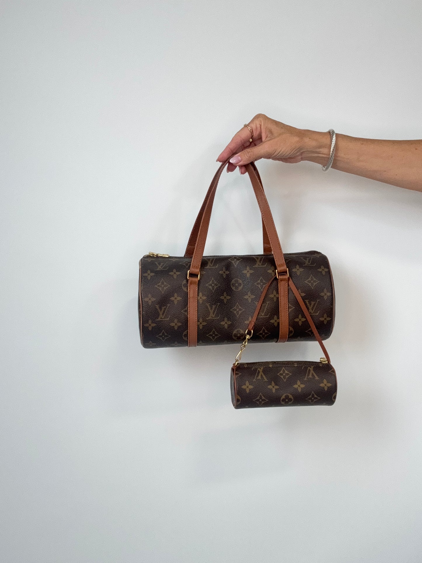 Louis Vuitton Vintage Papillon 30 Monogram Set with Mini Papillon — 1995