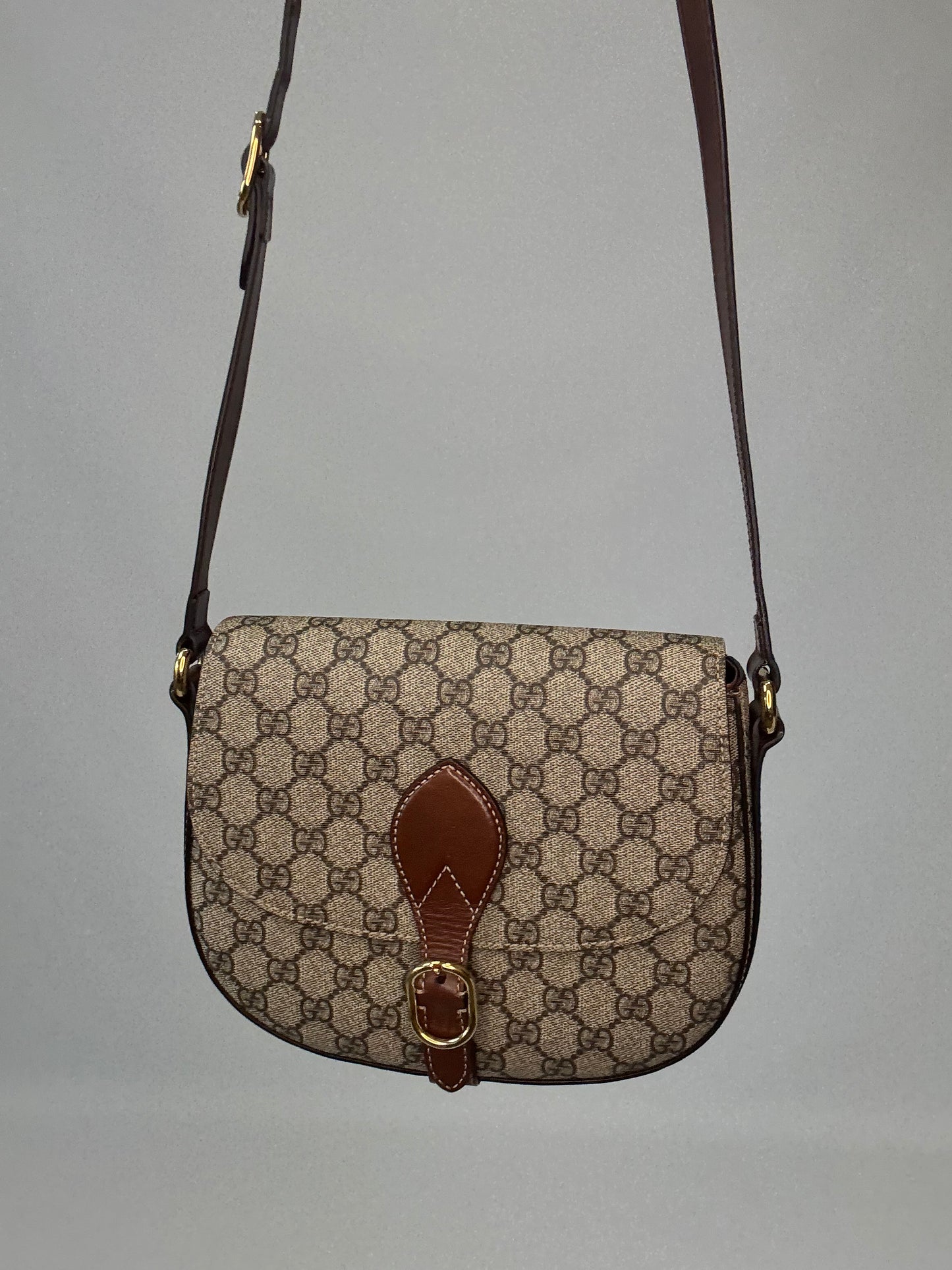 Gucci GG Supreme Saddle Bag