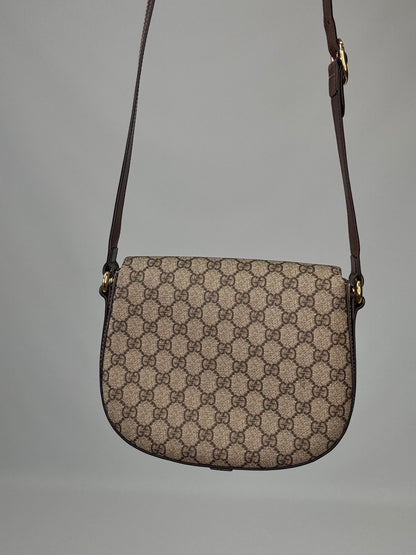 Gucci GG Supreme Saddle Bag