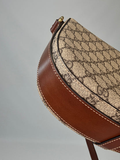 Gucci GG Supreme Saddle Bag