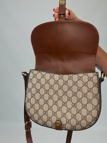Gucci GG Supreme Saddle Bag