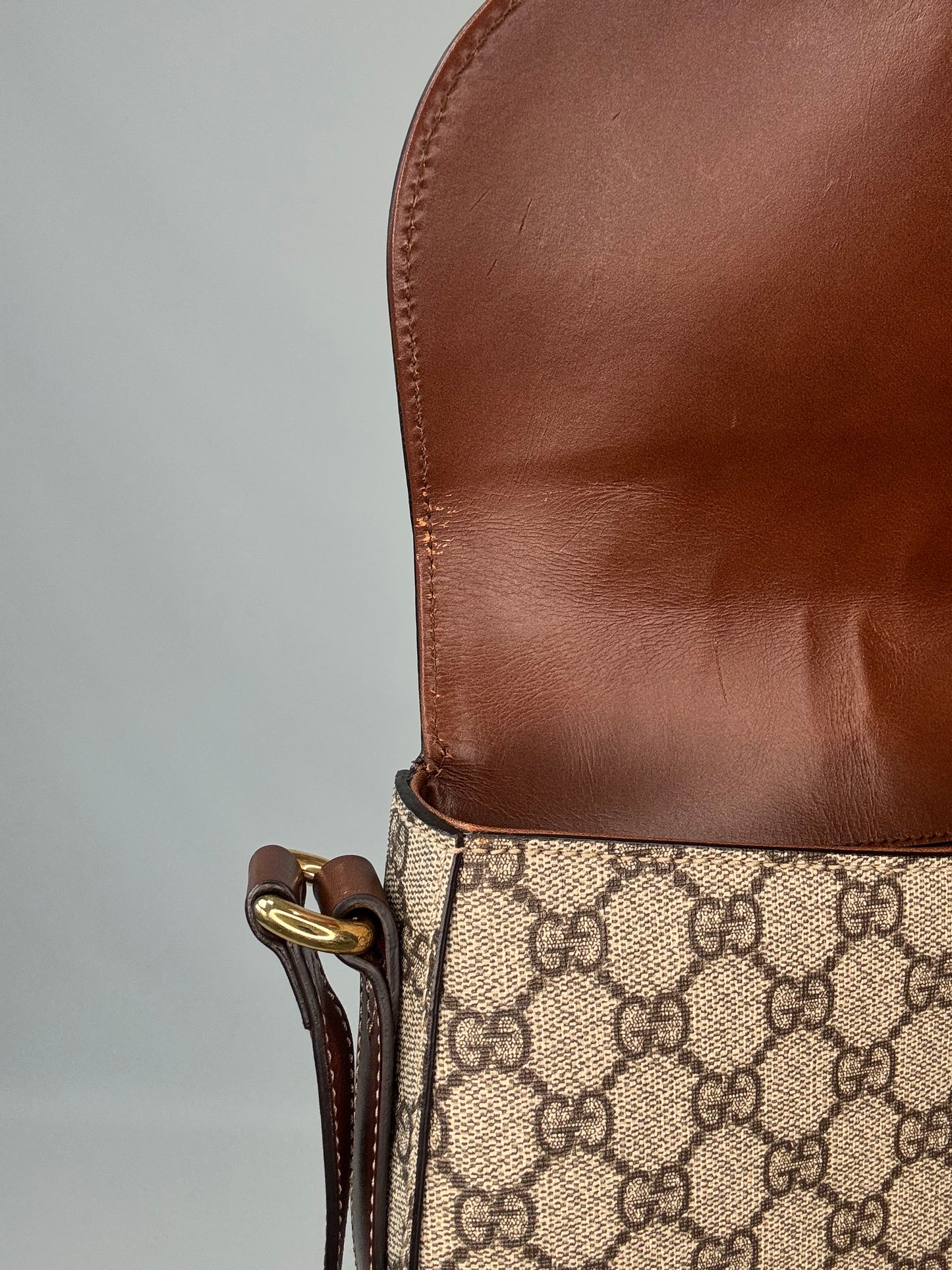 Gucci GG Supreme Saddle Bag