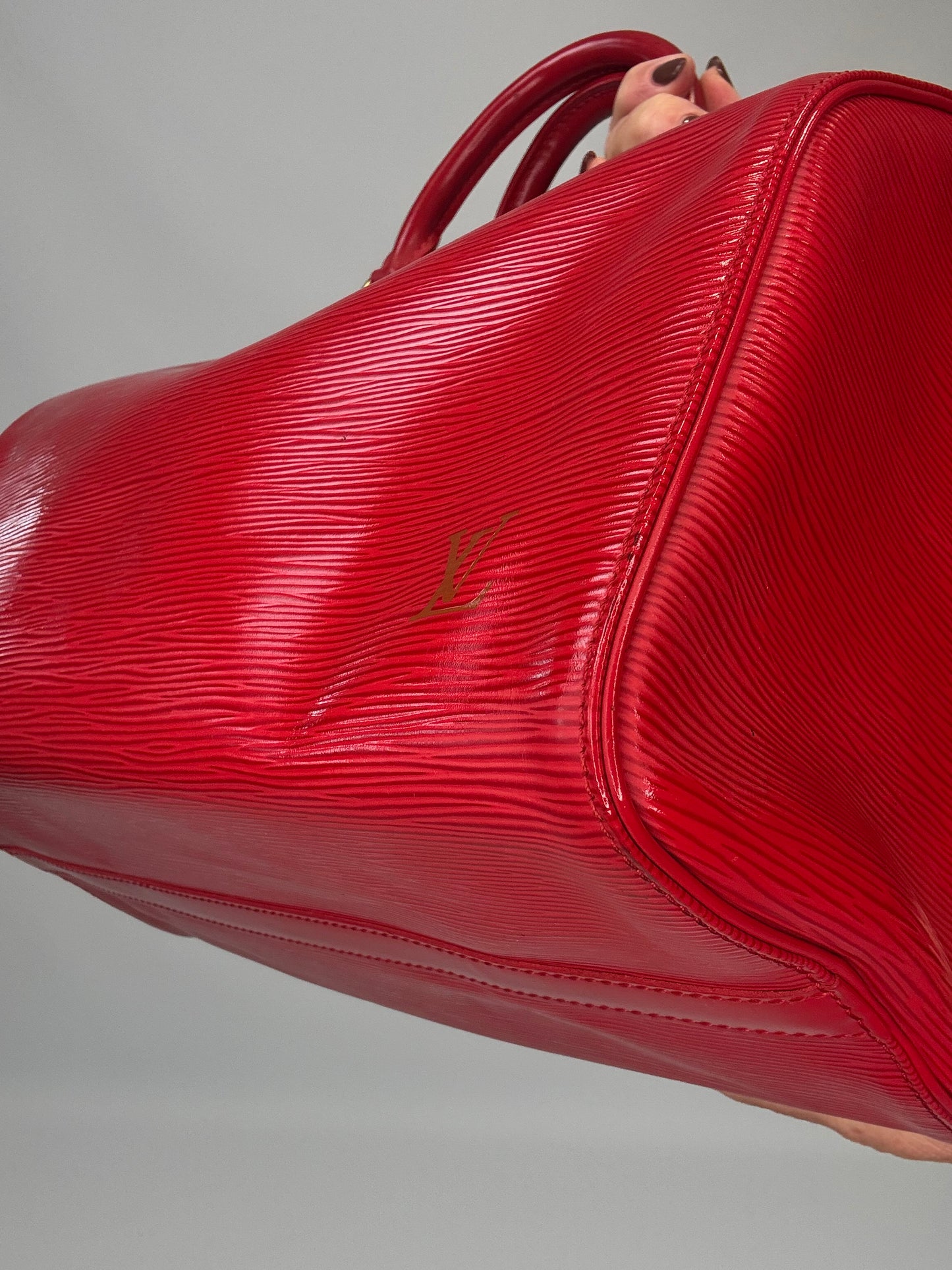 Louis Vuitton Epi Speedy 30 - Red