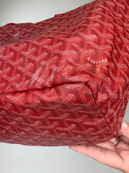 Goyard St Louis PM Red With Pouch